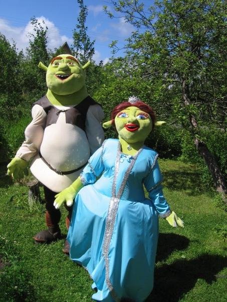 ростовая кукла Шрек