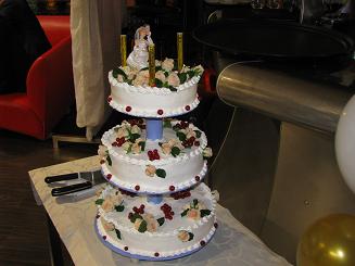 Свадебный торт.